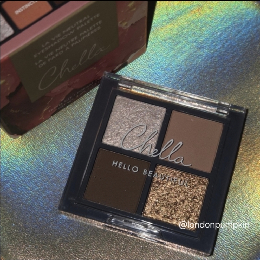 5/$25 NWT Chella La Vie Neutral Eyeshadow Palette - Picture 3 of 10